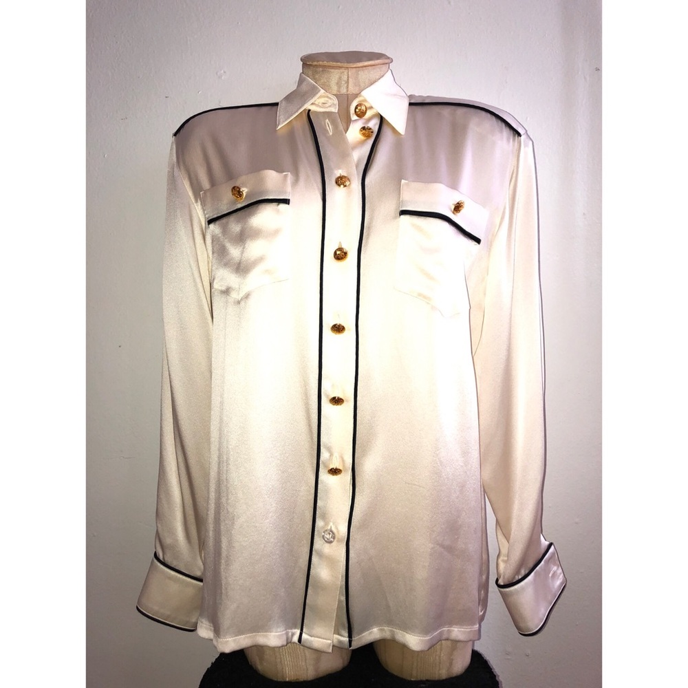 Vintage Escada Silk Blouse